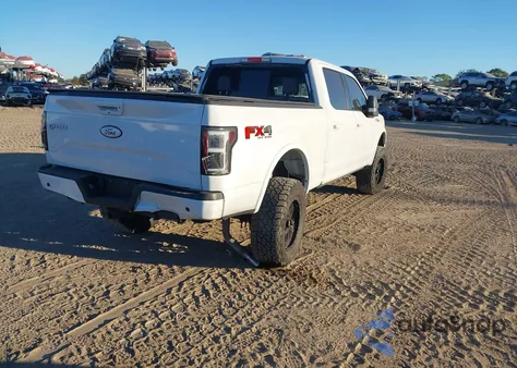 2017 Ford F-150 Lariat из США, поврежденный, VIN 1FTFW1EF0HFA82607